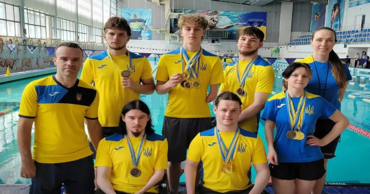 Київщина здобула 23 медалі на чемпіонаті України з параплавання