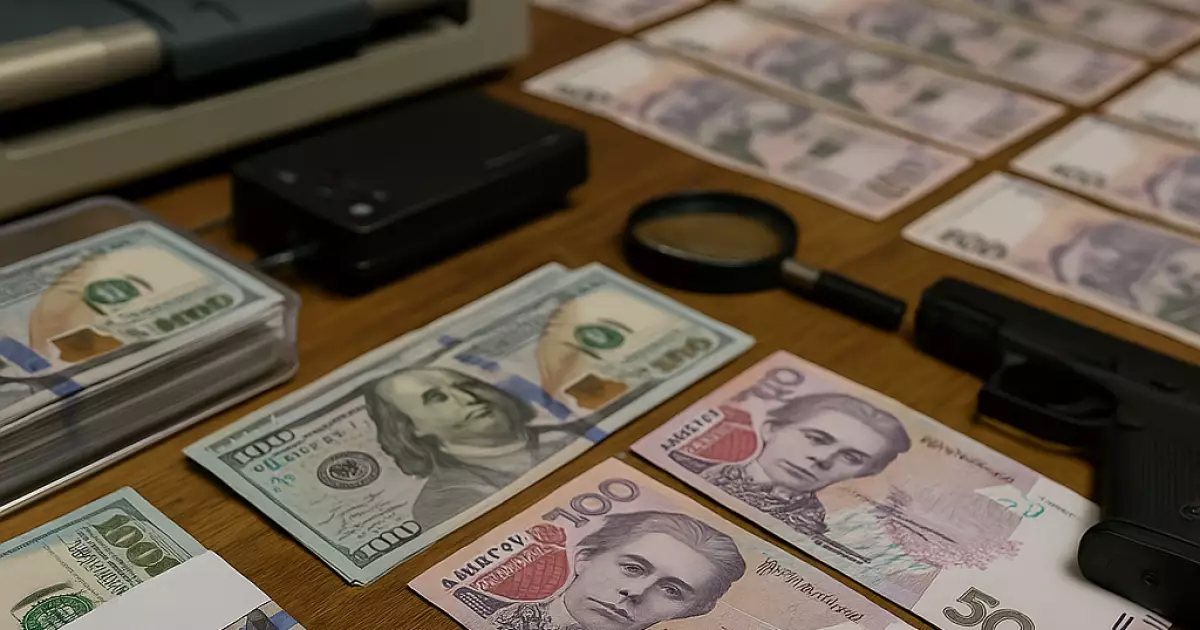 Під Києвом затримано фальшивомонетника: продаж підроблених доларів