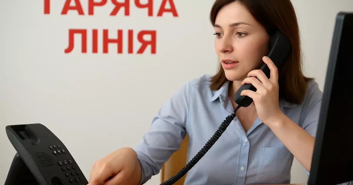 В Україні запрацювала гаряча лінія підтримки для вирішення соціальних проблем
