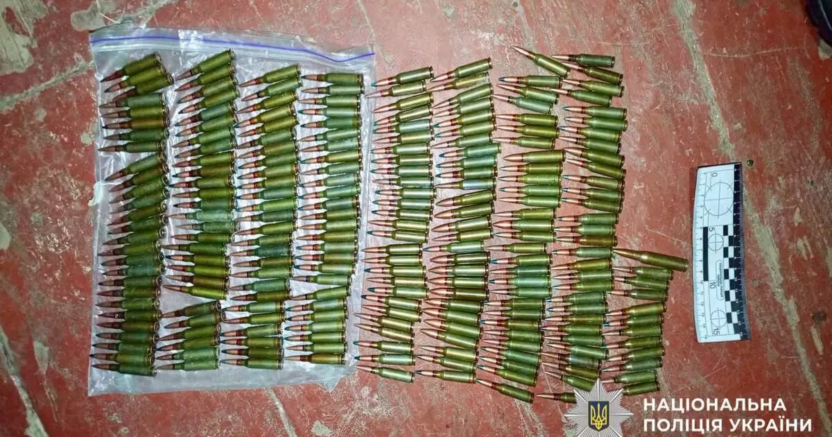 Білоцерківщина: чоловік зберігав бойові гранати та сотні патронів