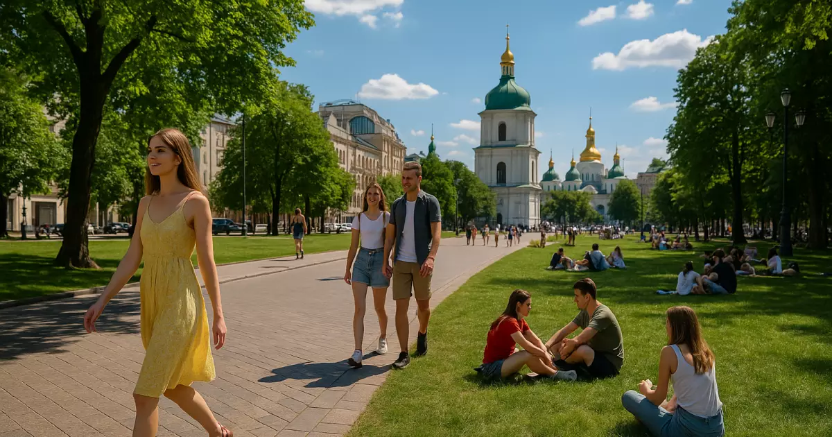 Літо прийшло у Київ: повітря прогріється до 25 градусів