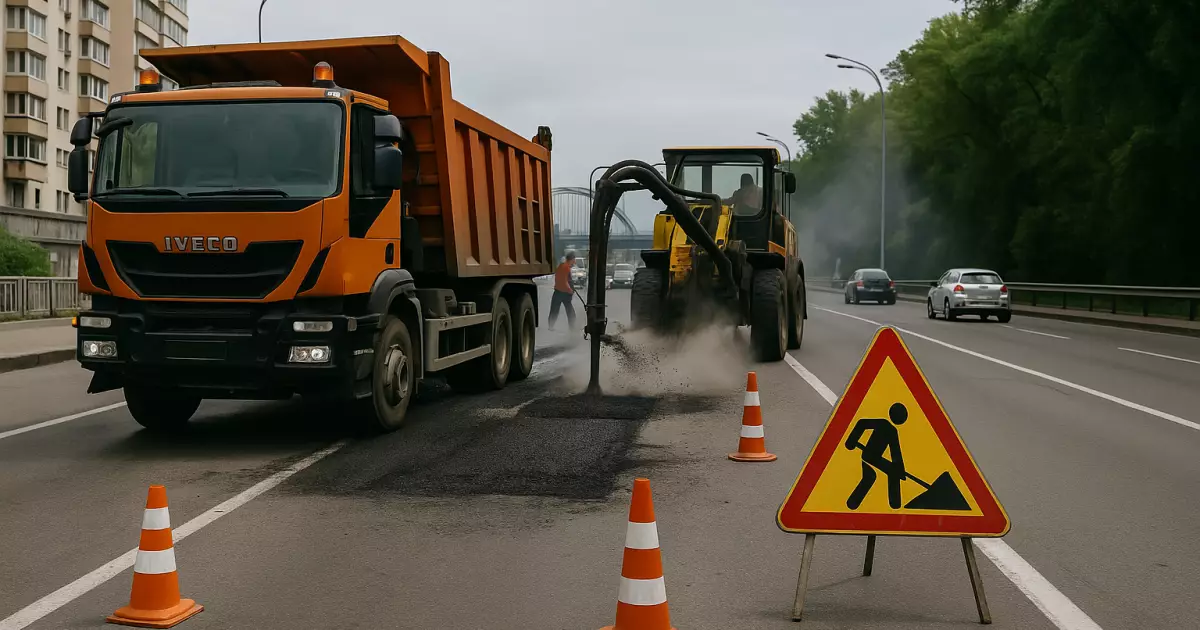 Обмеження руху на Набережно-Хрещатицькій: що потрібно знати