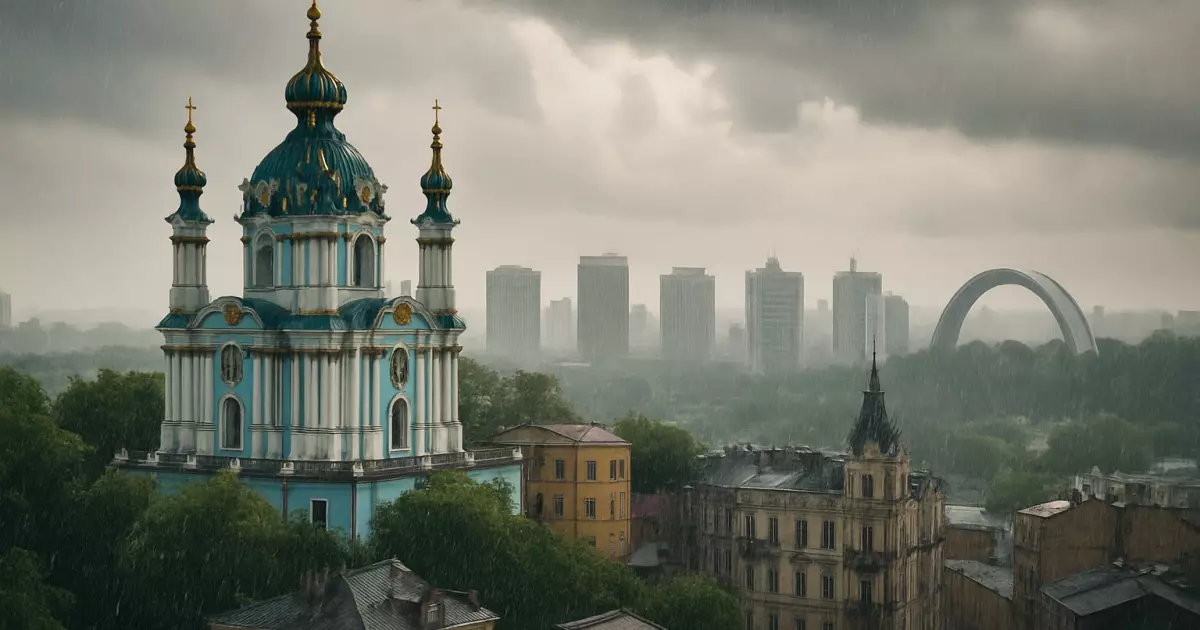 Погода в Києві 4 червня: дощі з грозами та зміна температури