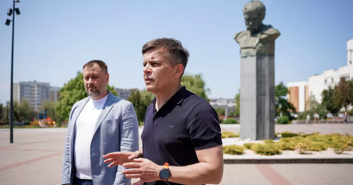 Представники Європейського Союзу відвідали Бородянку, яка комплексно відновлюється