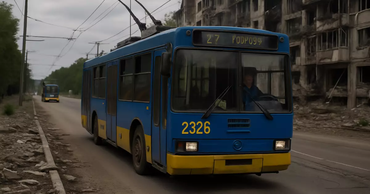 Рух тролейбусів на вулиці Гетьмана відновлено після обстрілу