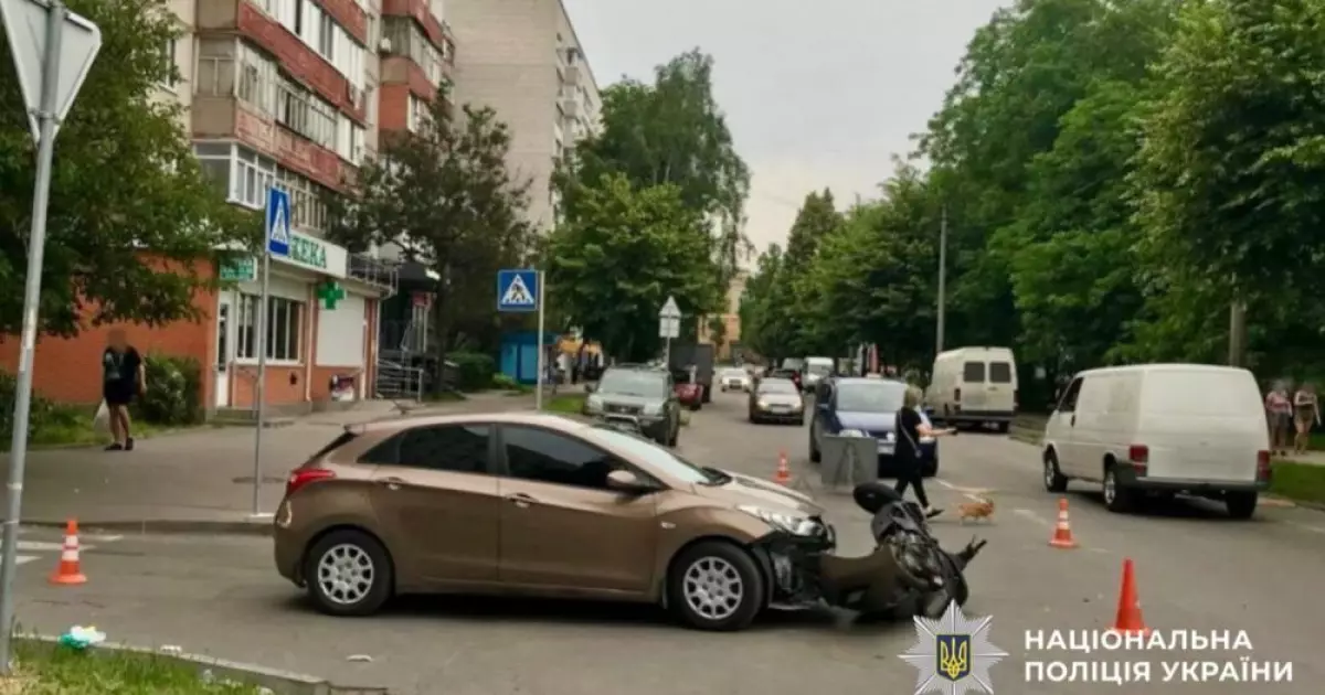 ДТП у Білій Церкві: Неповнолітній постраждав у зіткненні з Hyundai