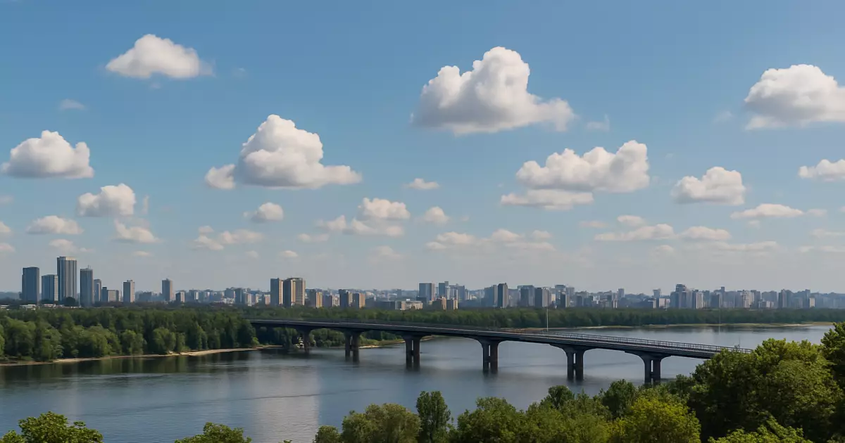Прогноз погоди на 10 червня: на Київщині та в Києві очікується невелика хмарність без опадів