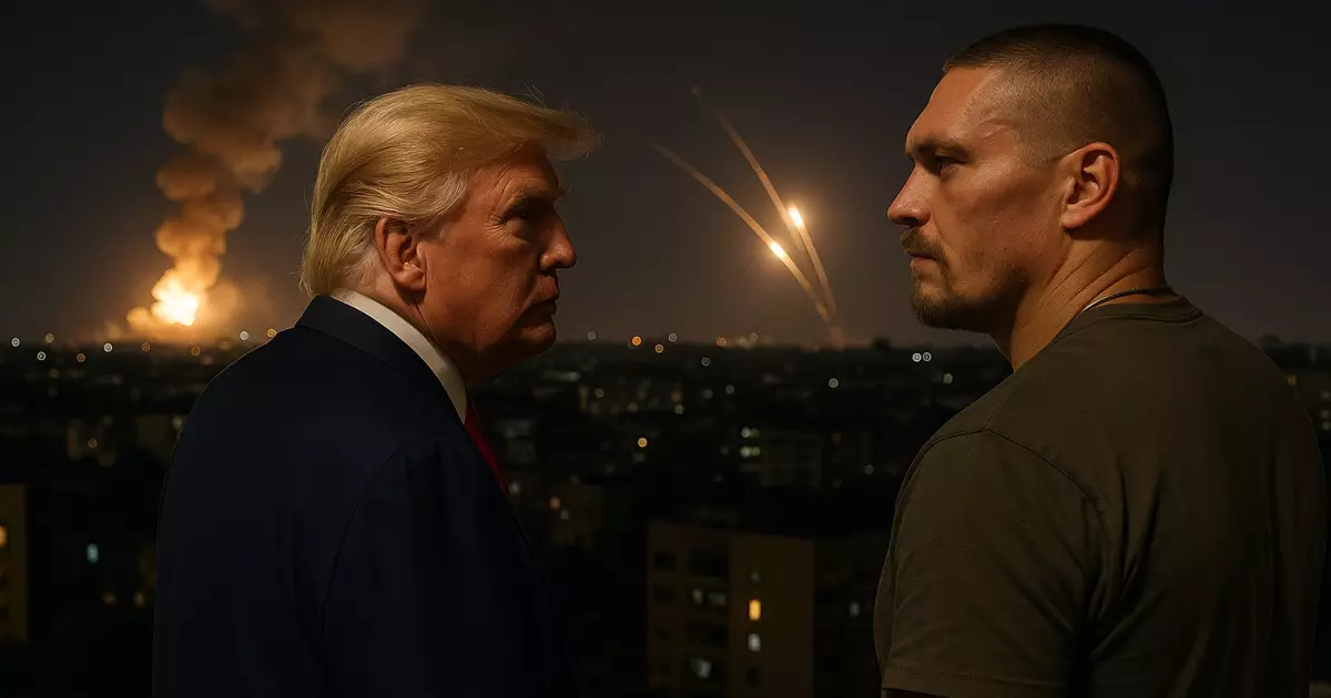 Усик запросив Трампа пожити в Україні: "Побачте, що відбувається кожної ночі"