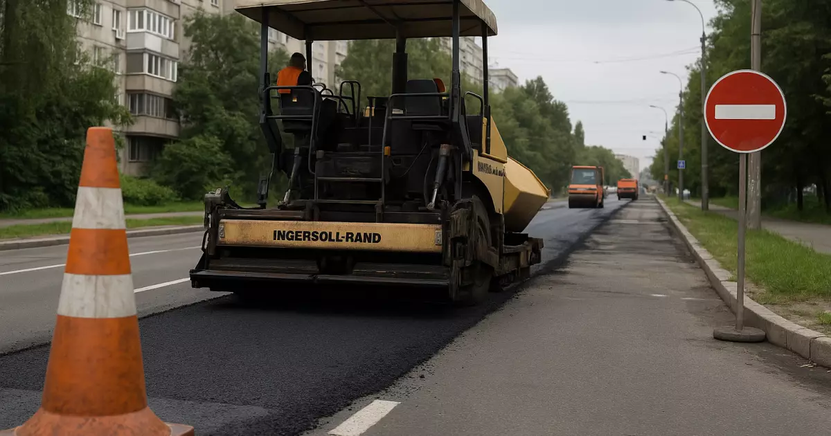Рух на Воскресенці обмежать: Деталі дорожніх робіт 10-11 червня