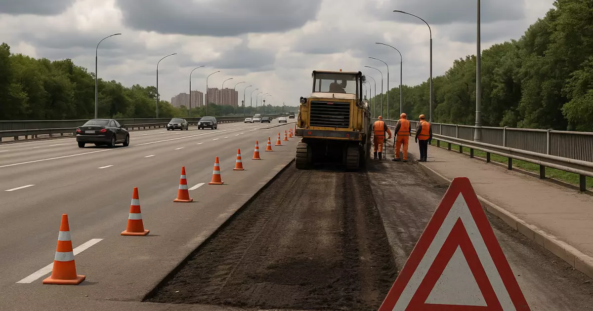 Ремонт на проспекті Соборності: часткове обмеження руху до мосту Патона