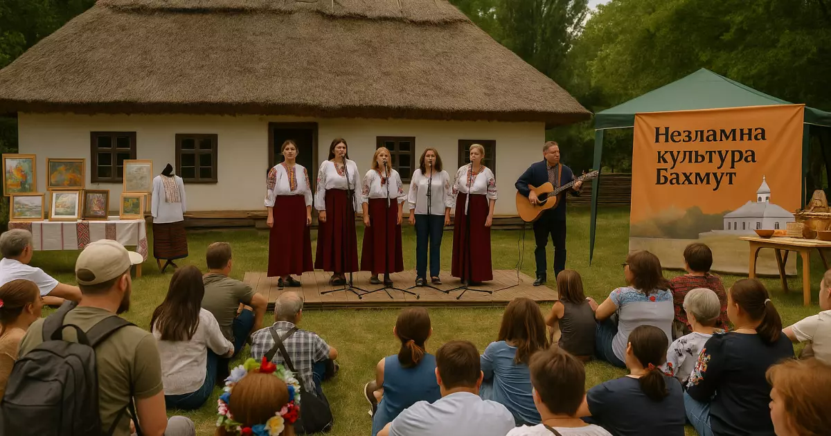 Фестиваль на честь Бахмута у Києві: підтримка міста-героя через культуру