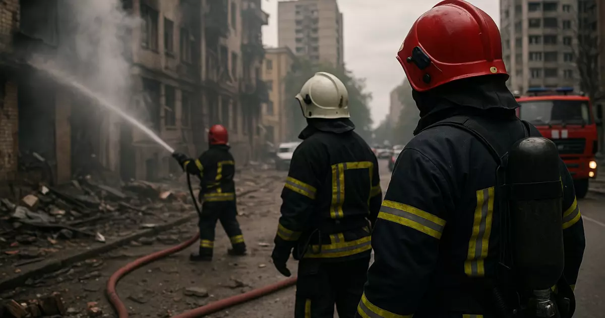 Рятувальники Києва за тиждень виїхали 149 разів: ліквідація наслідків обстрілів і пожеж