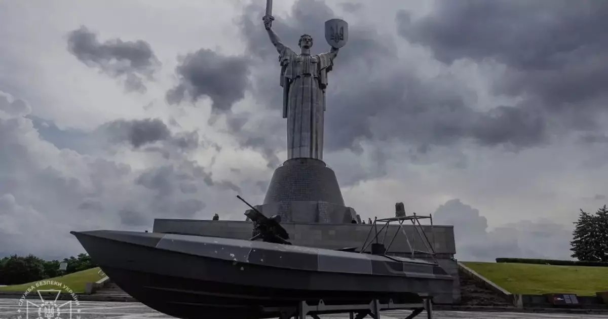 Морський дрон Sea Baby у музеї історії України: нове надбання для експозиції