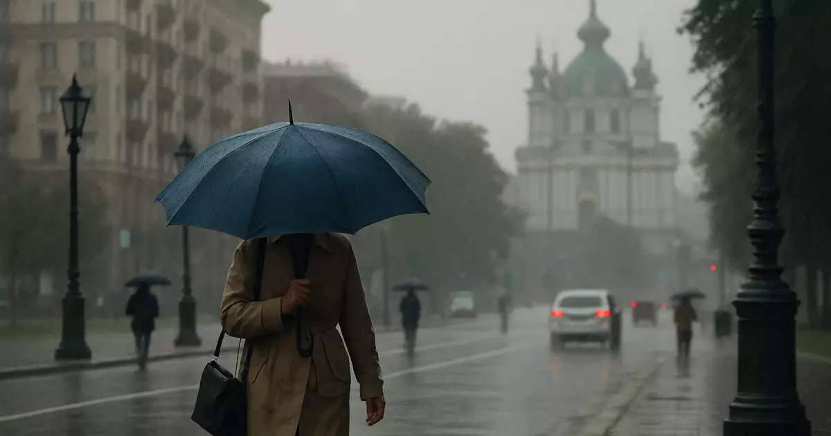 Киян чекають неприємні погодні умови: вітри, дощ і похолодання