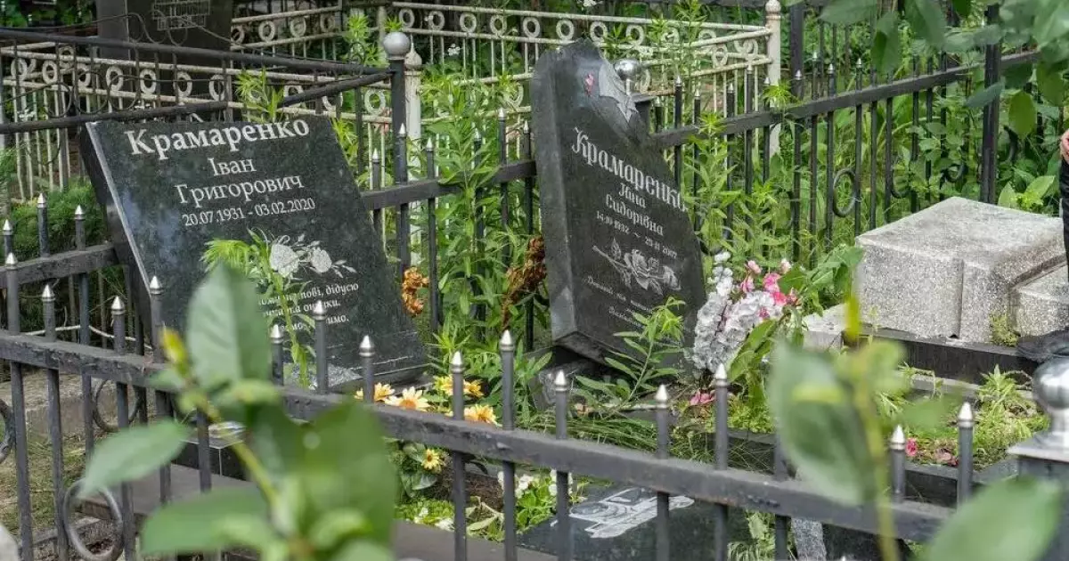 У Бучі вандали понівечили надгробки на цвинтарі