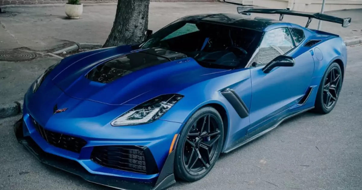 У Києві з'явився унікальний Corvette ZR1: лише 1 з 700 у світі!