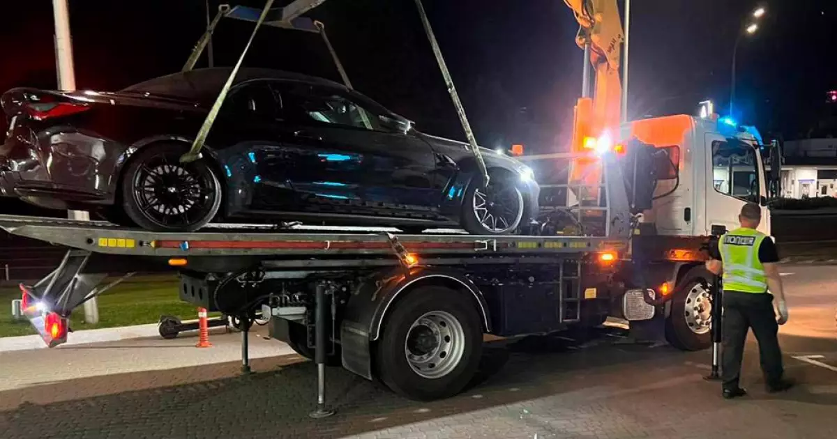 Влаштував дрифт у Києві — залишився без BMW і отримав покарання