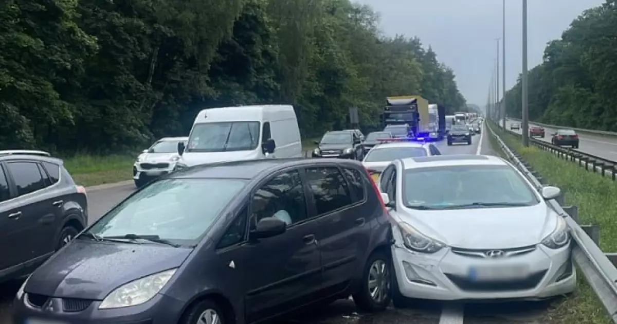 У Києві сталася ДТП на Берестейському шосе: ускладнено рух у центр