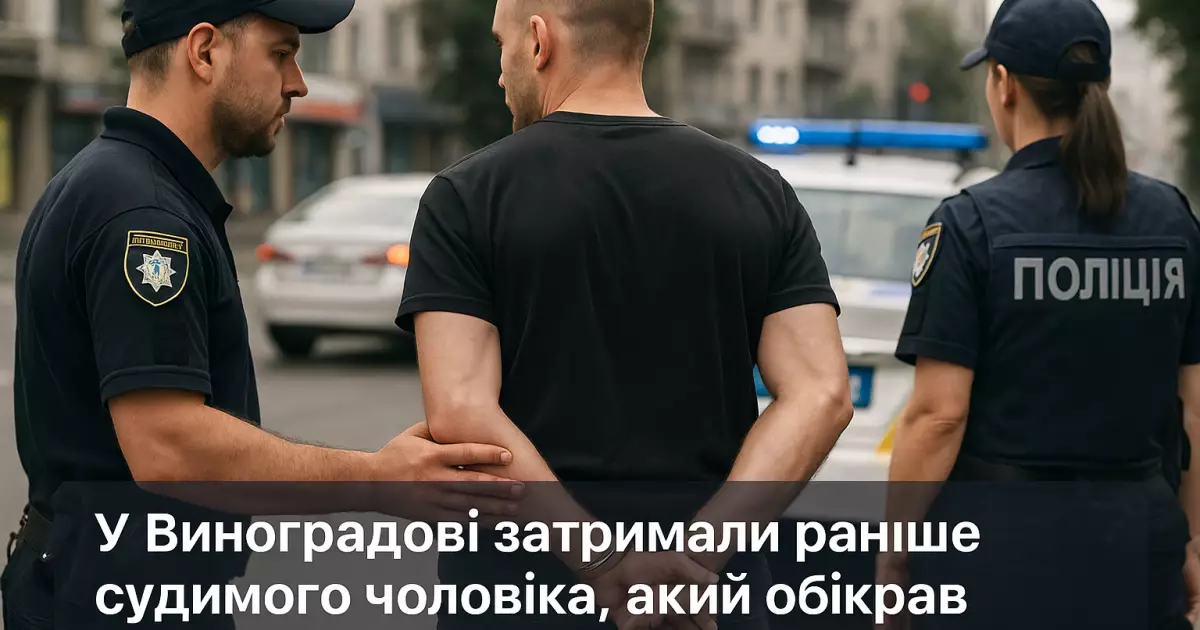 Виноградів: чоловік обікрав водійку, яка його підвозила!