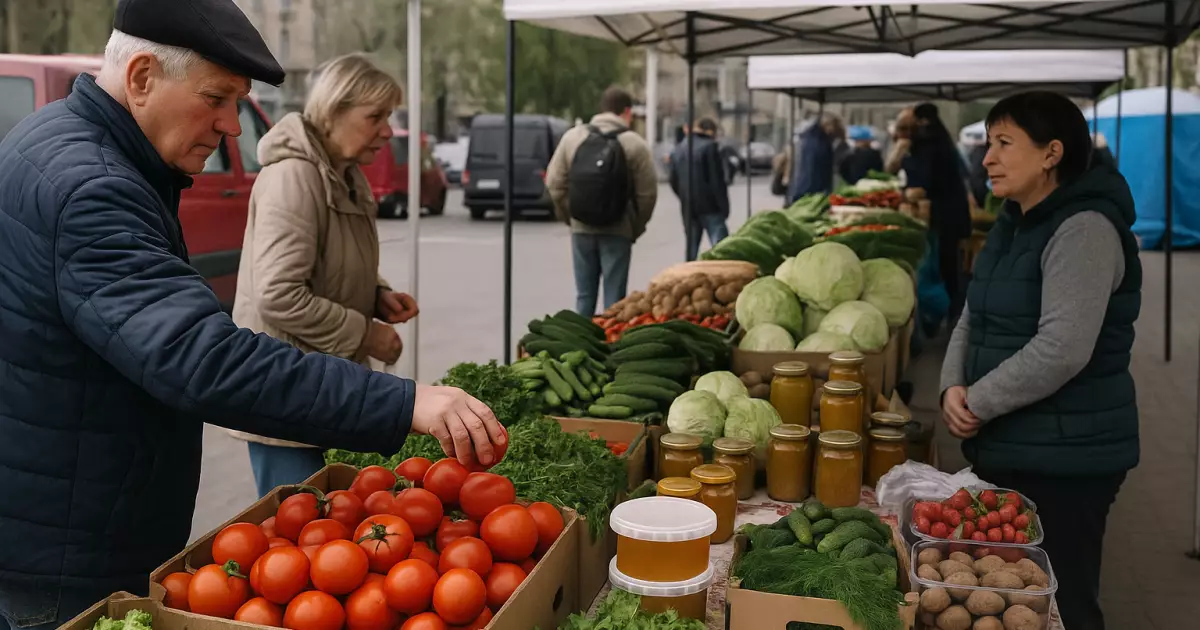 Фермерські ярмарки у Києві: де купити свіжі продукти сьогодні