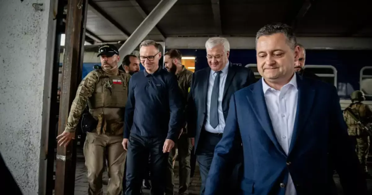 Анджей Дуда в Києві: прощальний візит польського президента