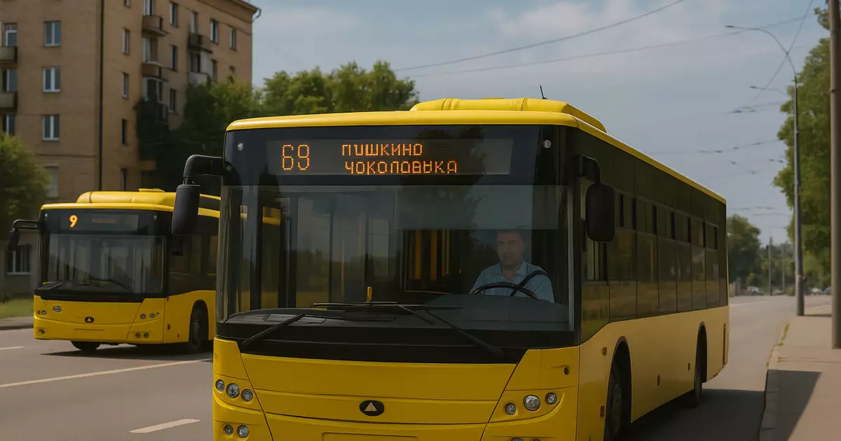Після нічного обстрілу Києва відновлено рух автобусів №9 та №69!