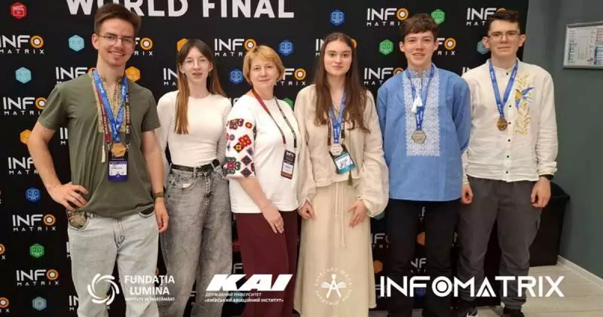 Київські школярі тріумфували на міжнародному ІТ-конкурсі Infomatrix-2025