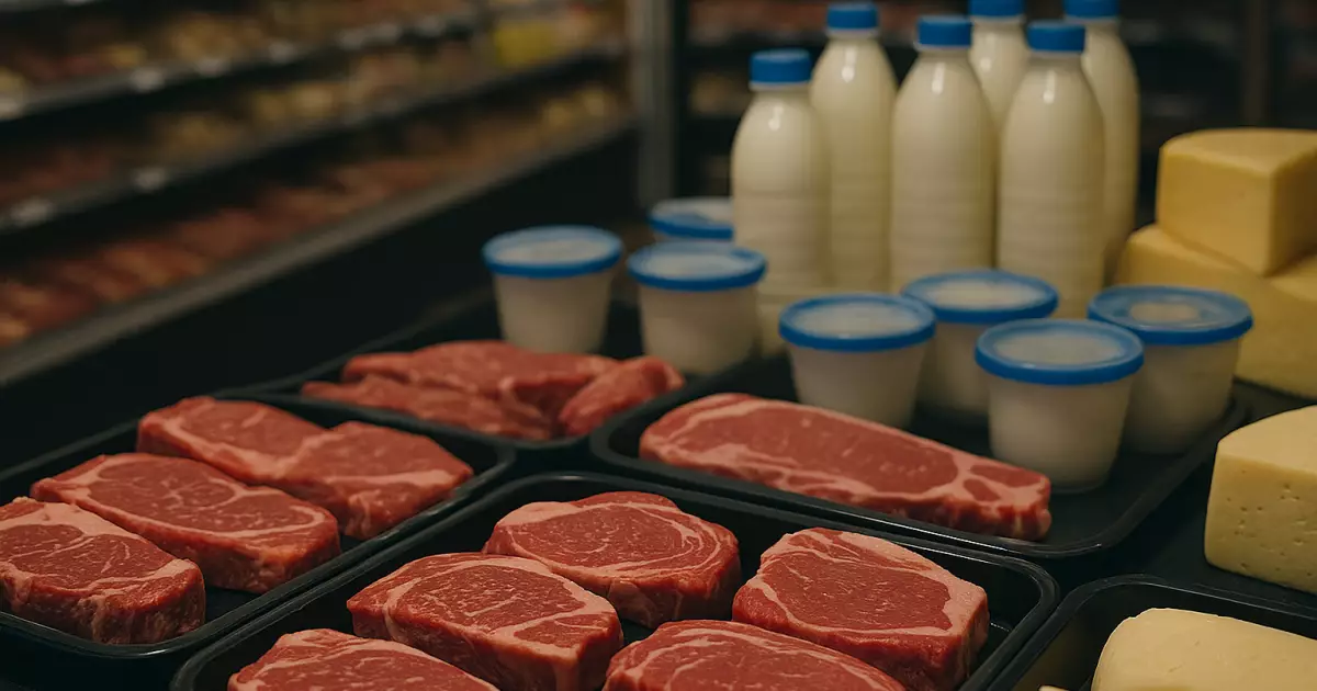 Ціни на продукти у липні: м'ясо та молочні продукти б’ють рекорди