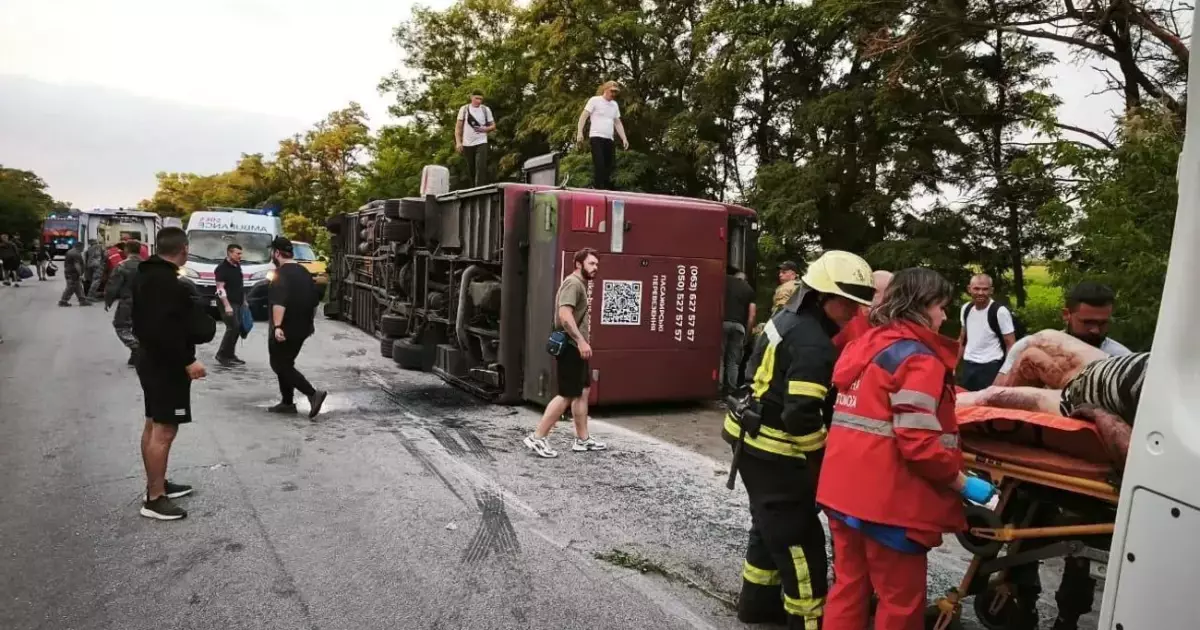 ДТП автобуса Київ–Дніпро: 33 постраждалих, одна жертва