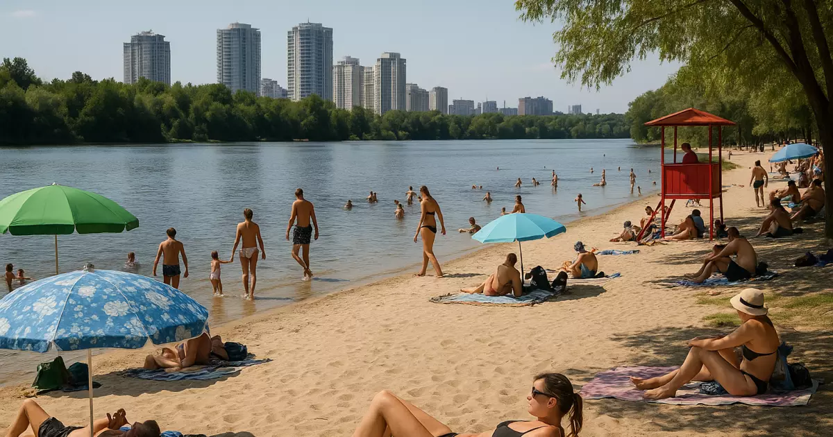 Де в Києві можна безпечно купатися цього літа — перелік пляжів
