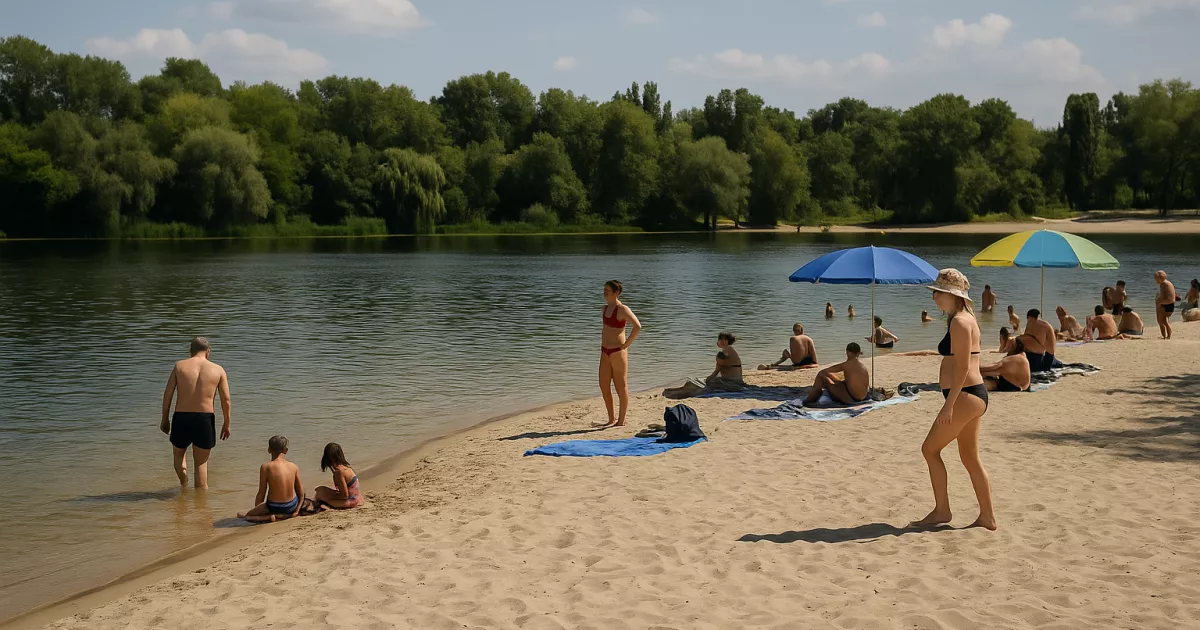 Тільки 6 пляжів у Києві відповідають стандартам: де можна купатися безпечно?