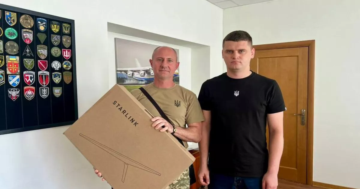 Бучанська громада передала військовим Starlink: зв’язок, що рятує життя на передовій
