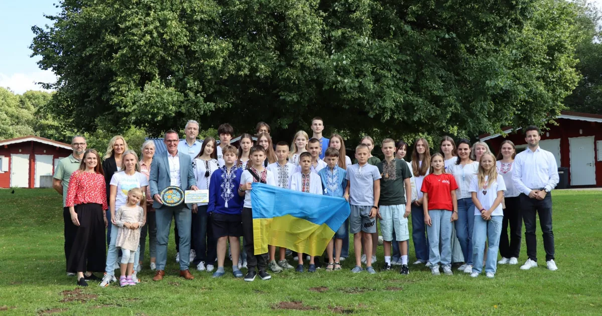 Тиждень радості: діти військових із Броварів відпочили в Німеччині