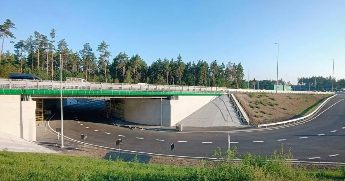 На Київщині майже готова нова транспортна розв’язка на трасі Київ–Одеса
