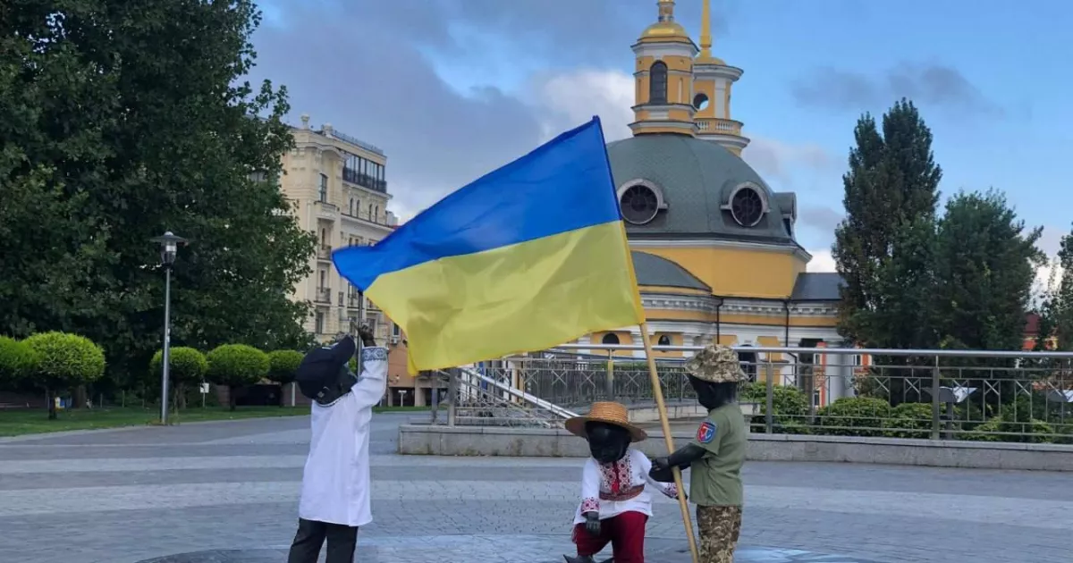 На Поштовій площі малюки-засновники Києва зустріли свята у вишиванках