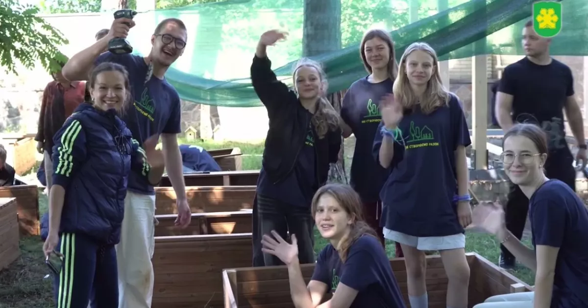 Forest Classroom у Бучі: навчання серед природи вже реальність