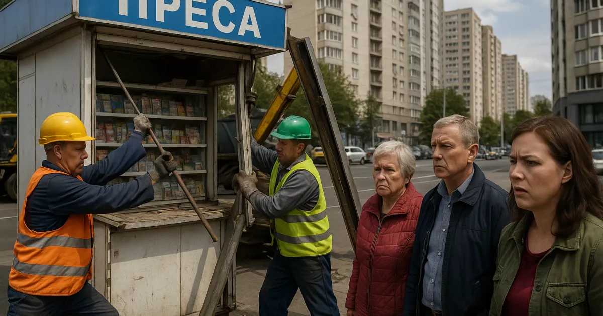Скандал у столиці: чому знесення кіосків з пресою називають ударом по інформаційній безпеці
