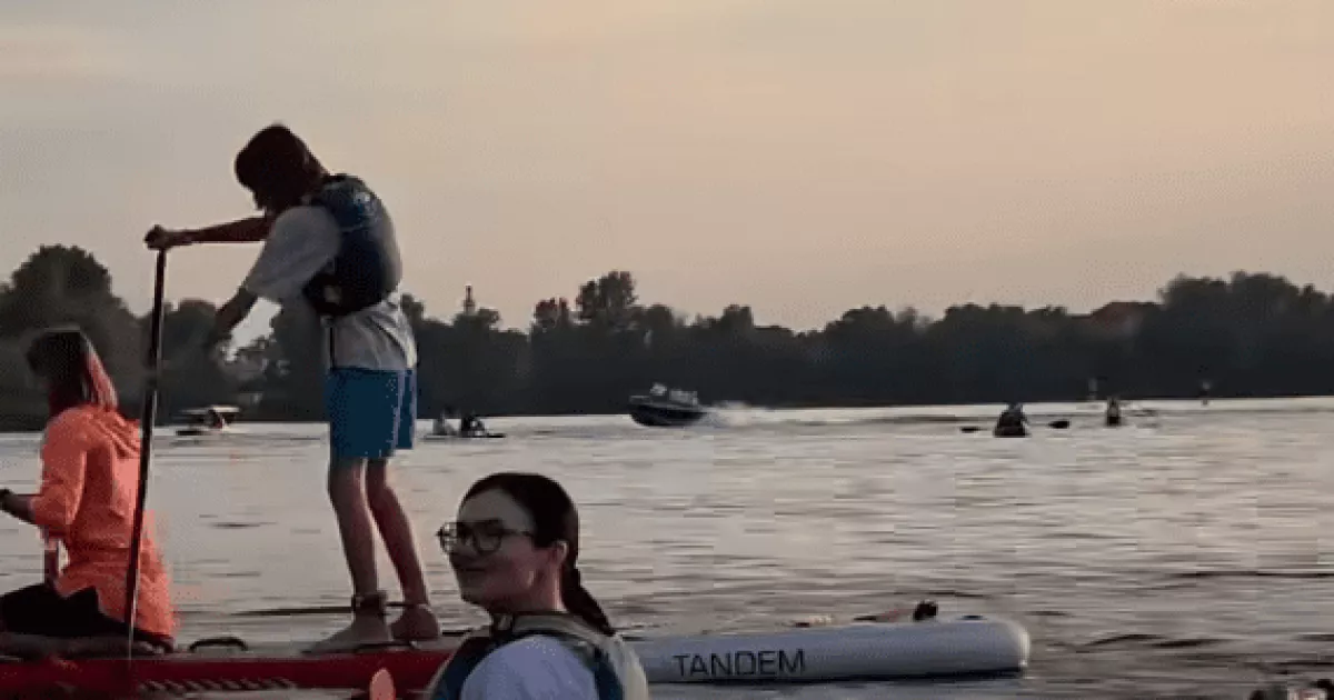 У Києві вводять нові правила для САПів, каяків та водних скутерів