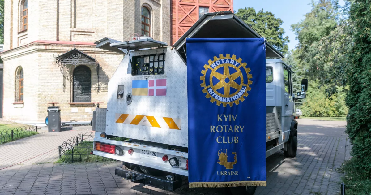Київ отримав обладнання від Данії: Музей води забезпечили генератором на 100 кВт