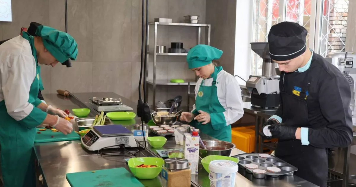 У Василькові відкрили сучасний Кулінарний хаб для студентів і громади