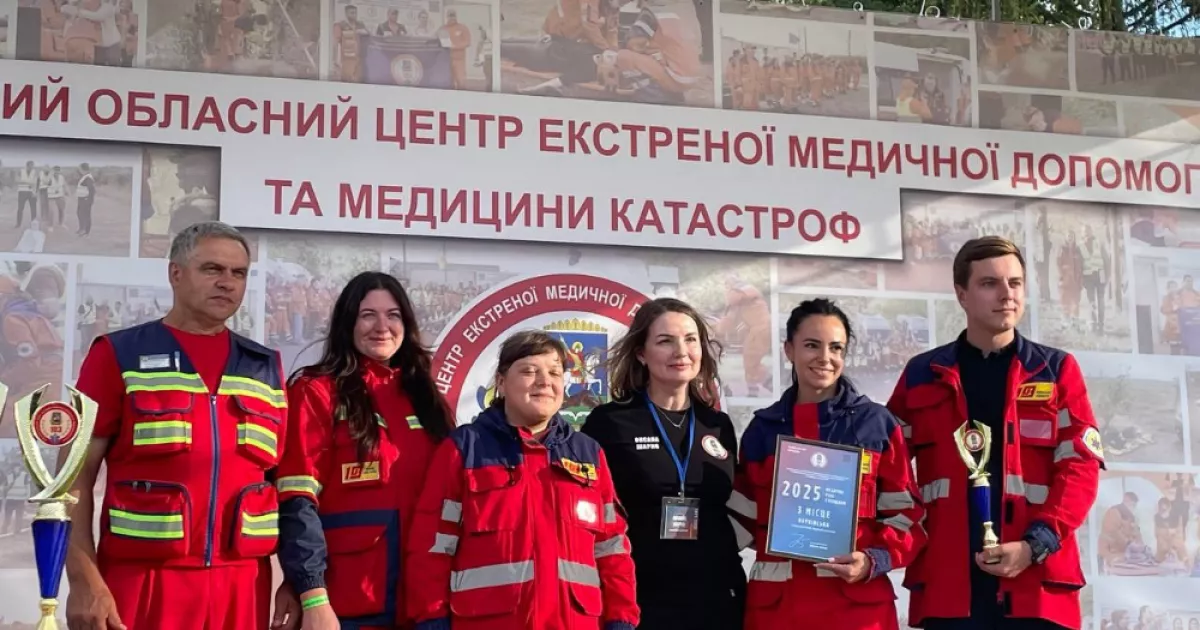 На Київщині пройшли «Медичні ралі – 2025»: перемогу здобула Фастівська СЕМД