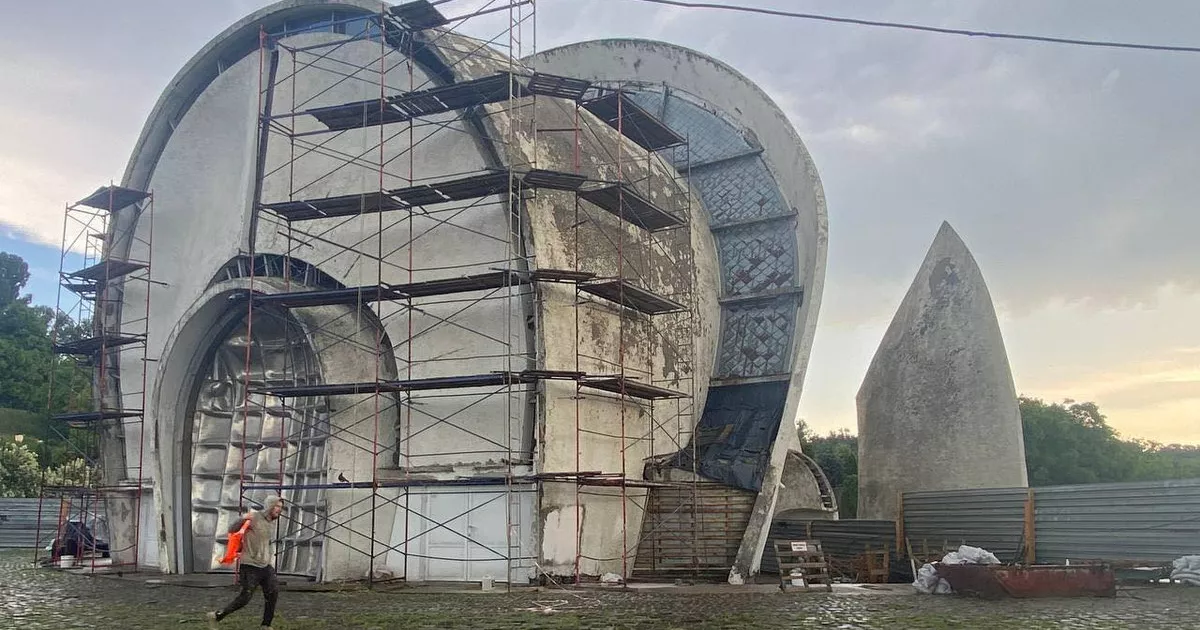 Зали прощання Київського крематорію відновлюють у первісному вигляді