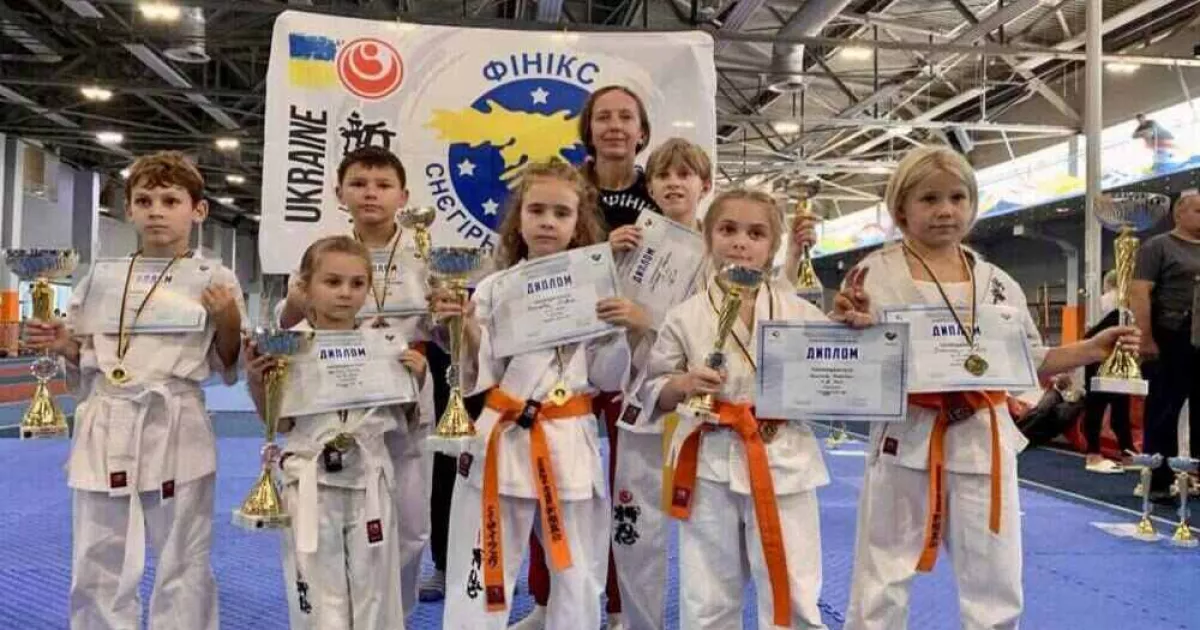 Юні спортсмени з Бучі здобули понад два десятки нагород на всеукраїнських змаганнях з карате