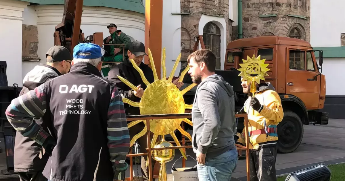 На Софійському соборі повернули рипіди після реставрації