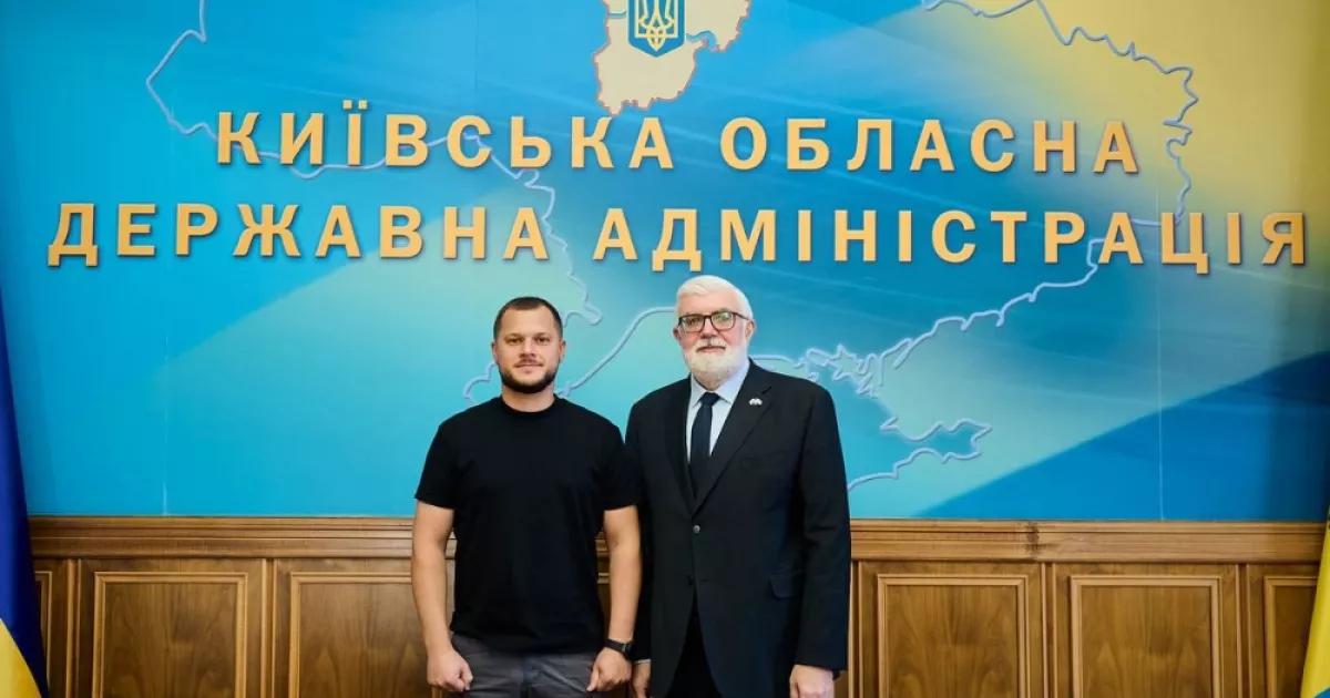 Київщина та Словаччина розширюють співпрацю у відбудові та гуманітарних проєктах