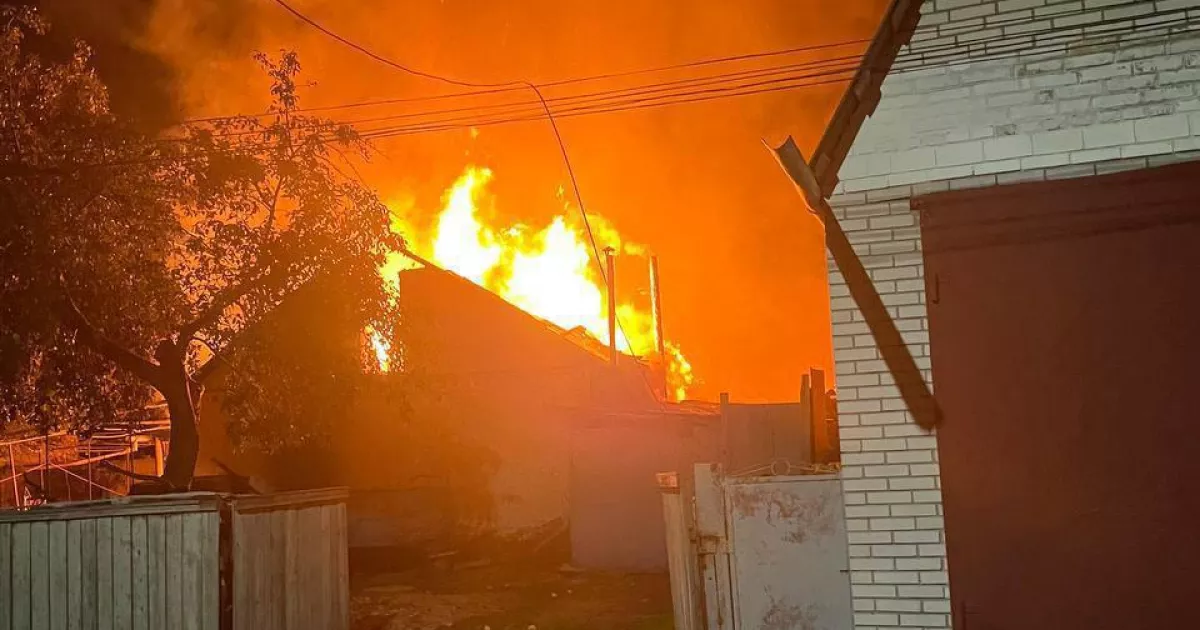 Ворожа атака на Київщину: постраждали працівники хлібозаводу, у Білій Церкві горів житловий будинок
