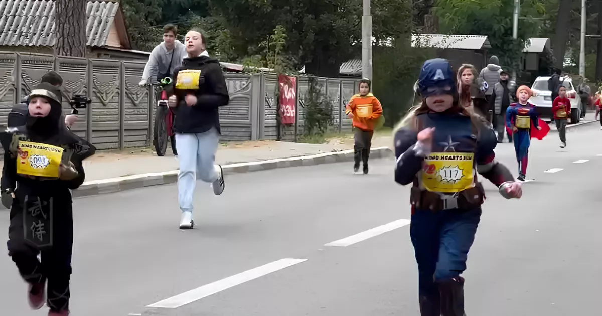 Kind Hearts Run у Бучі: спортсмени й родини об’єдналися заради маленьких пацієнтів