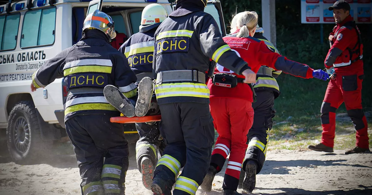 На Київщині рятувальники провели навчання на воді