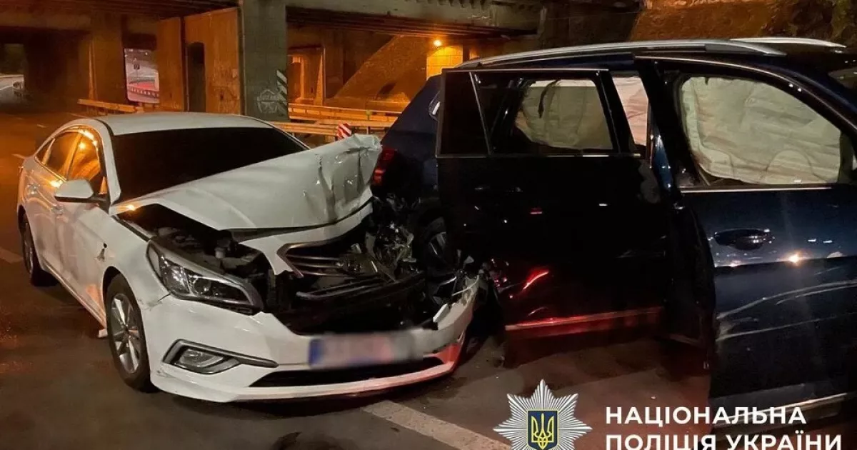 Солом’янський район: нетверезий водій спричинив аварію з травмованим