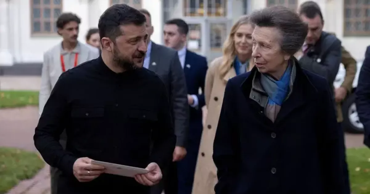 Принцеса Анна таємно приїхала до Києва: підтримала українських дітей, постраждалих від війни